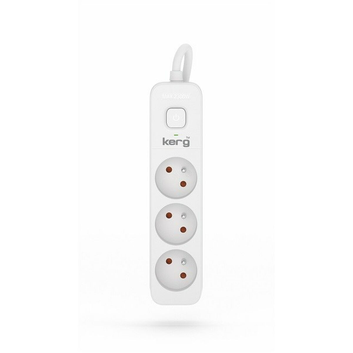 3-socket plugboard with power switch HSK Data M02376 (3 m)