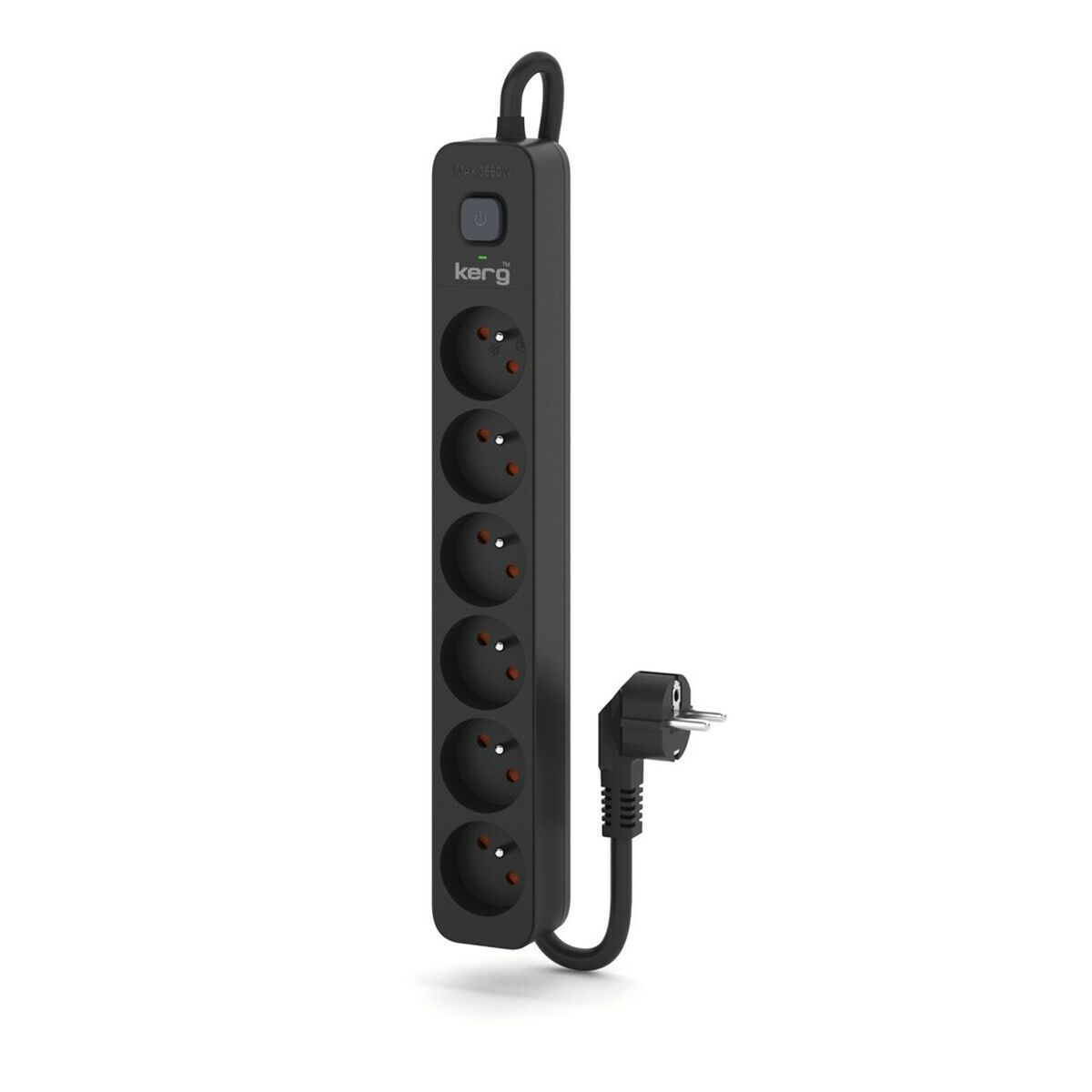 Power Socket – 6 Sockets with Switch Kerg M02519 (1,5 m)