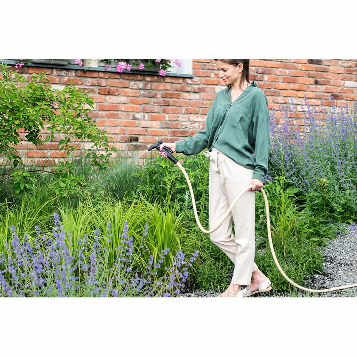 Hose Cellfast Grow 15 m Plastic Beige 1/2″