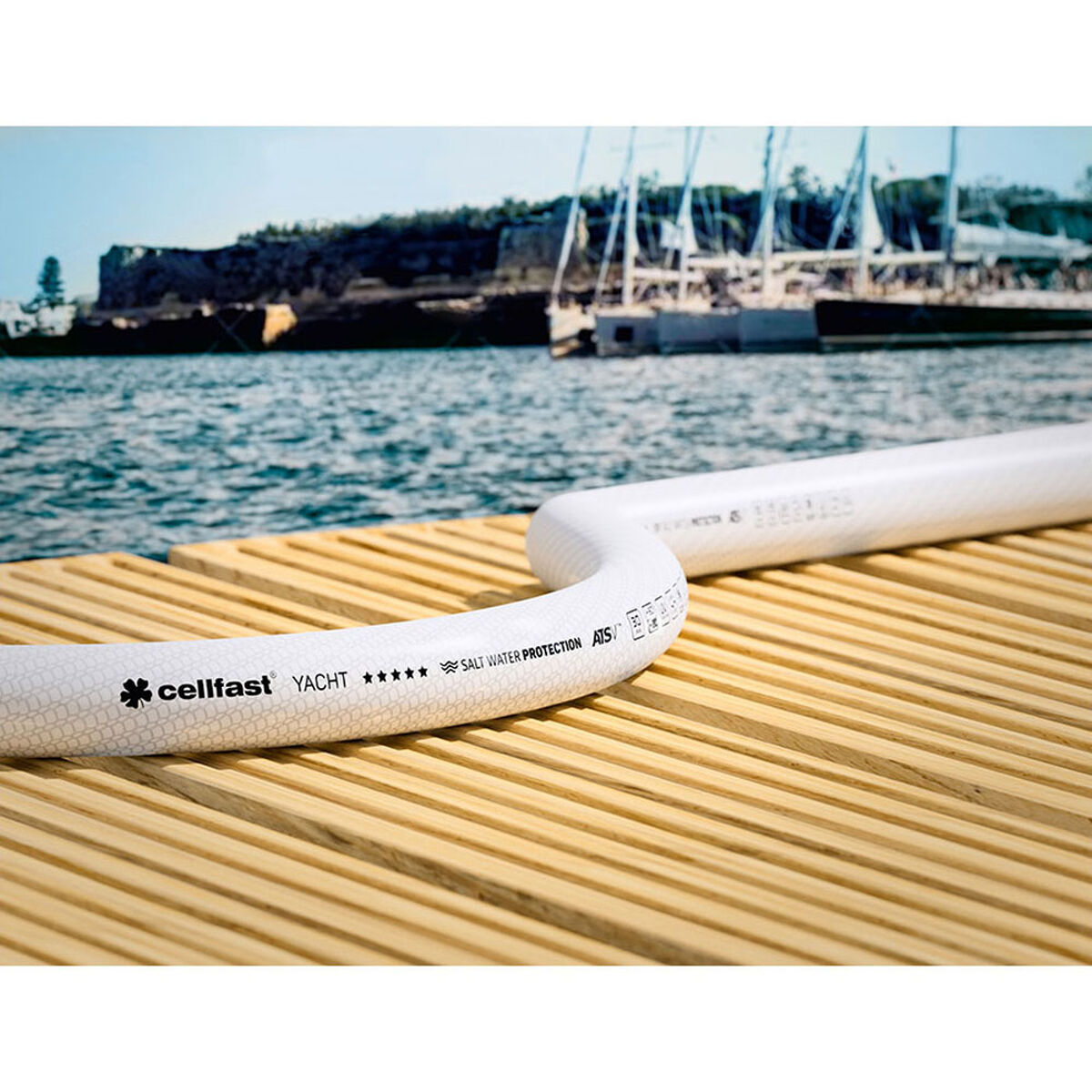 Hose with accessories kit Cellfast Yacht PVC 20 m  12,5 mm Extendable