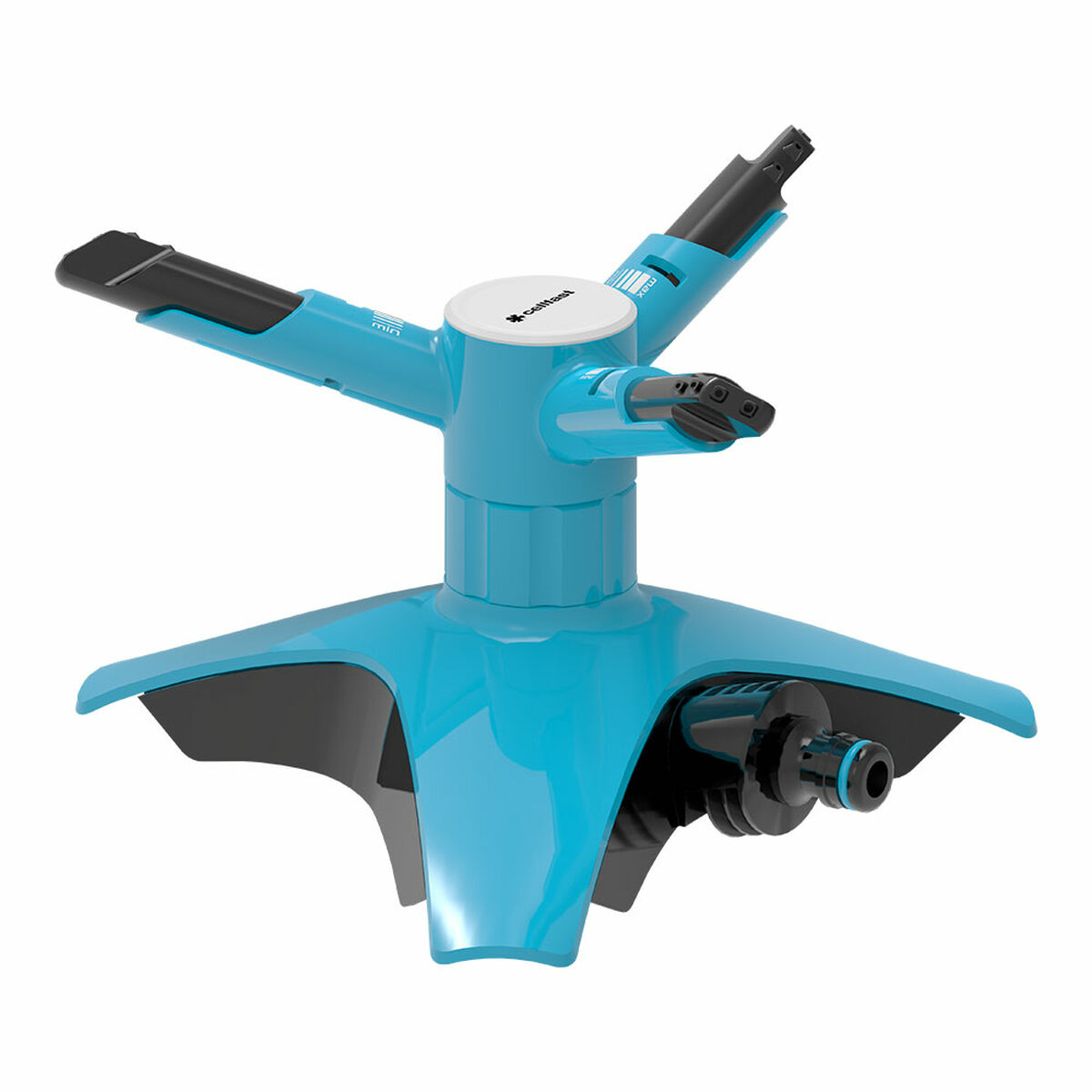 Water Sprinkler Cellfast Ergo ABS 4 bar 200 m 16 m 22 l/min Rotation Water Sprinkler Cellfast Ergo ABS 4 bar 200 m 16 m 22 l/min Rotation