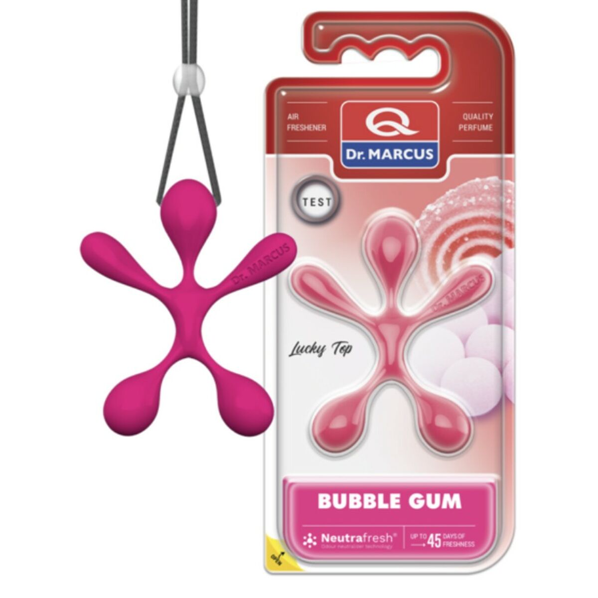 Car Air Freshener Dr Marcus Lucky Top Chewing gum Plastic Pendant (12 Units) Car Air Freshener Dr Marcus Lucky Top Chewing gum Plastic Pendant (12 Units)