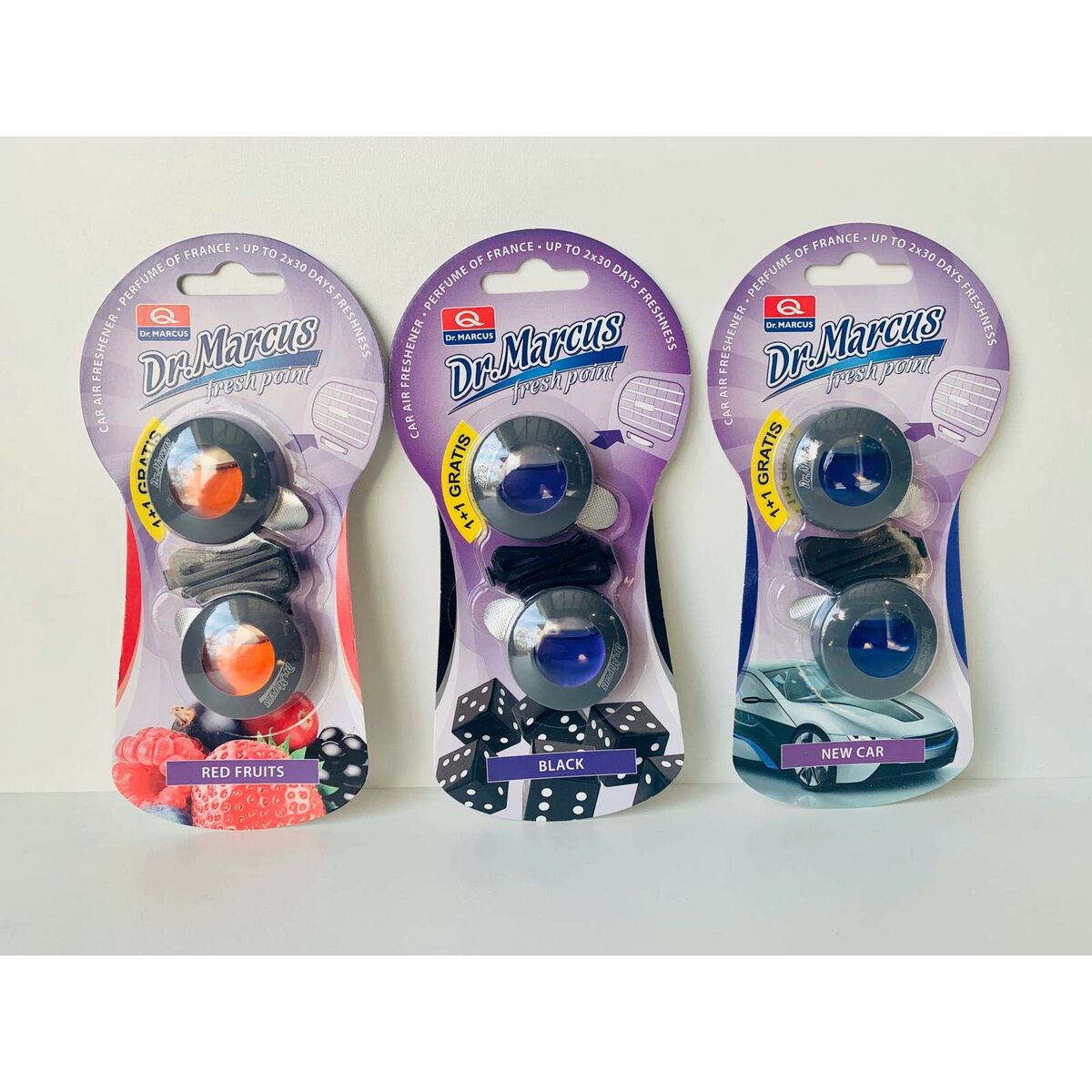 Car Air Freshener Dr Marcus FRESH POINT NEW CAR New Car 2,5 ml Plastic (2 Units)