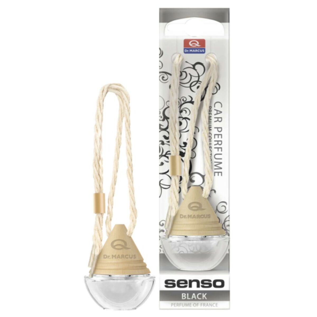 Car Air Freshener Dr Marcus Wood black Pendant Car Air Freshener Dr Marcus Wood black Pendant