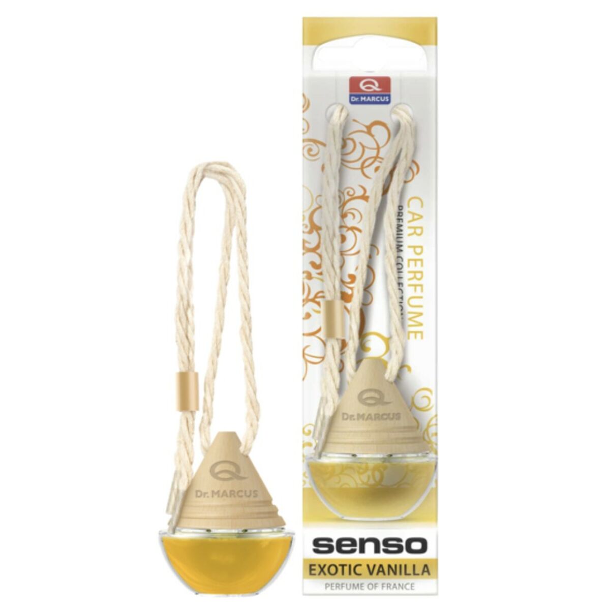 Car Air Freshener Dr Marcus Wood Vanilla 50 ml Pendant Car Air Freshener Dr Marcus Wood Vanilla 50 ml Pendant