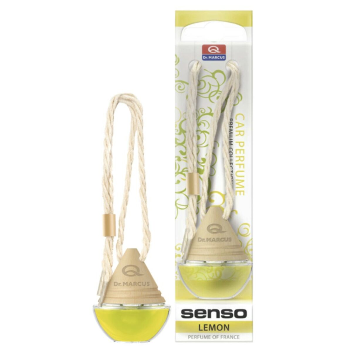 Car Air Freshener Dr Marcus Wood Lemon 50 ml Pendant Car Air Freshener Dr Marcus Wood Lemon 50 ml Pendant
