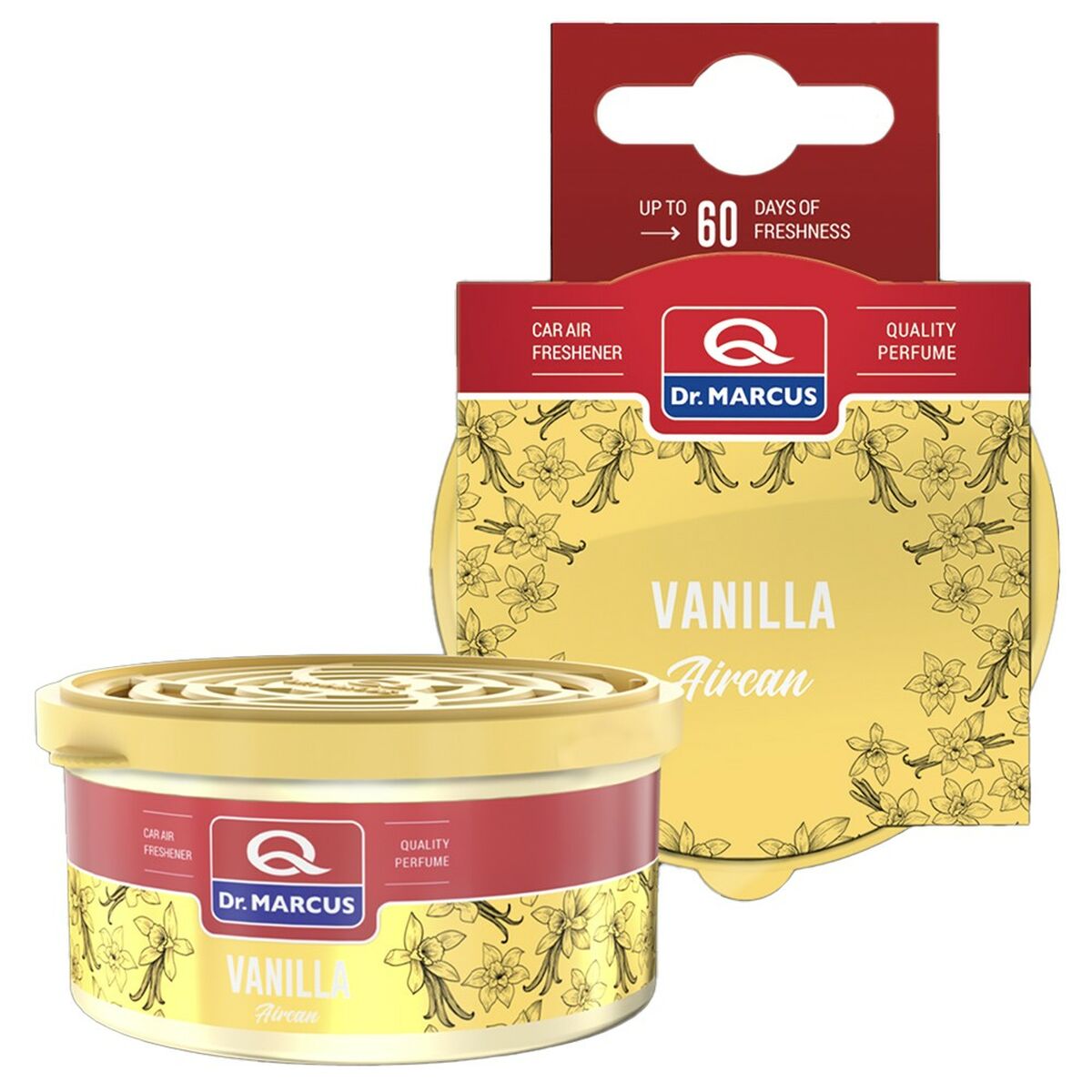 Car Air Freshener Dr Marcus Aircan Vanilla 40 g Fragrance Can Car Air Freshener Dr Marcus Aircan Vanilla 40 g Fragrance Can