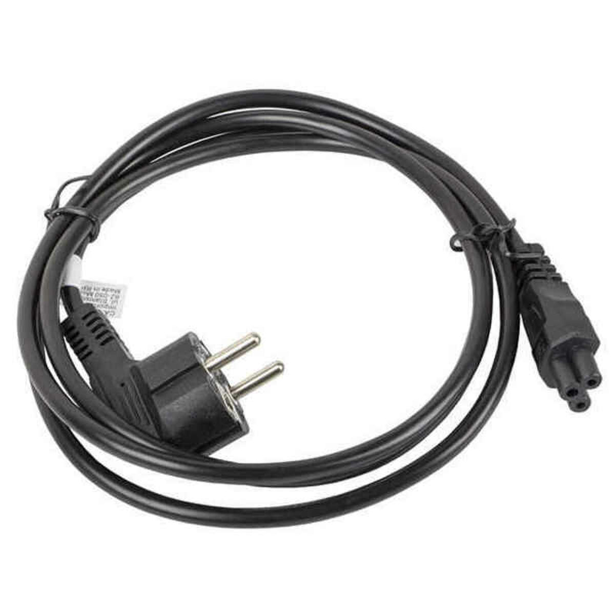 Power Cord Lanberg SCHUKO CEE 7/7 A IEC320 C5 Black Power Cord Lanberg SCHUKO CEE 7/7 A IEC320 C5 Black