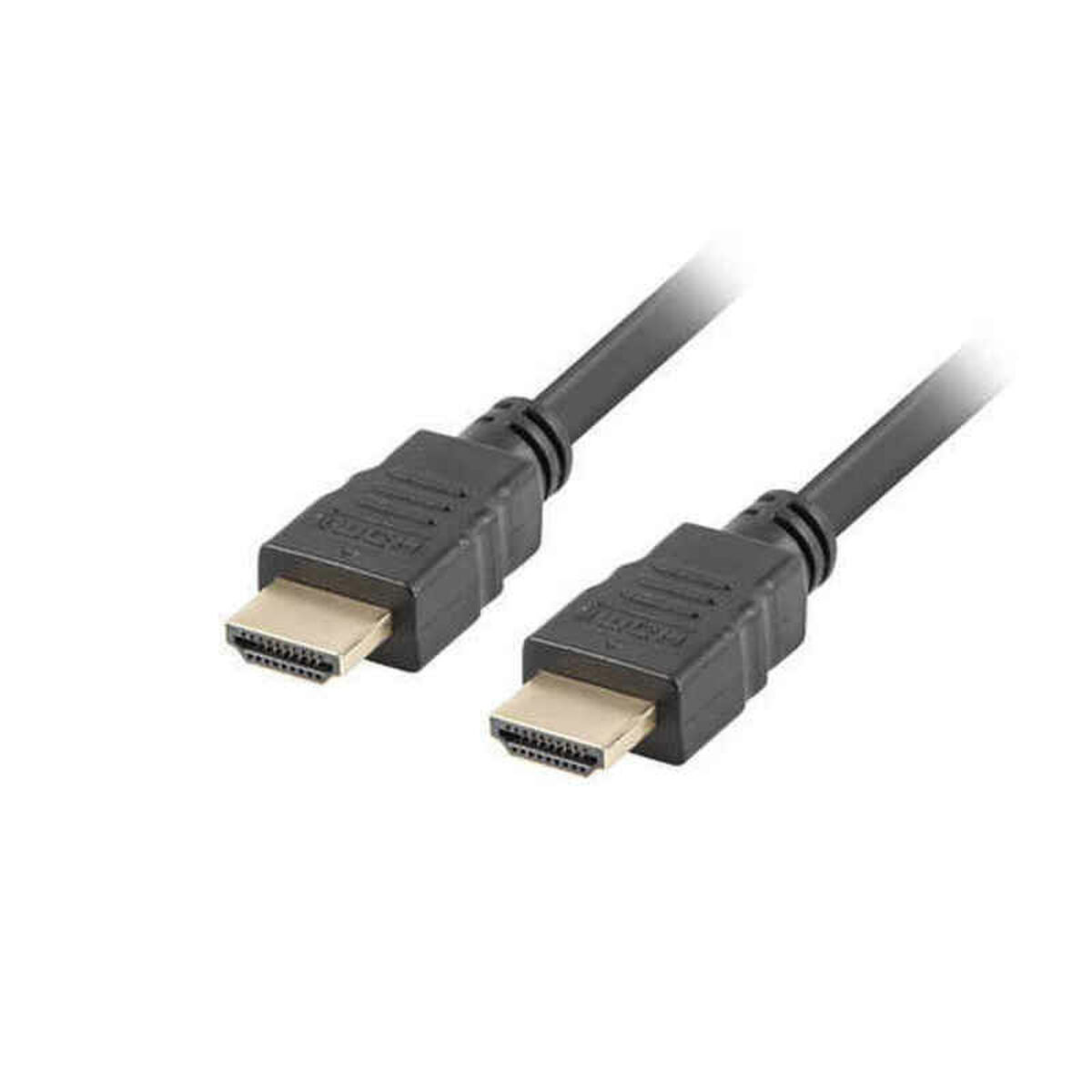 HDMI Cable Lanberg 4K Ultra HD Male Plug/Male Plug Black HDMI Cable Lanberg 4K Ultra HD Male Plug/Male Plug Black