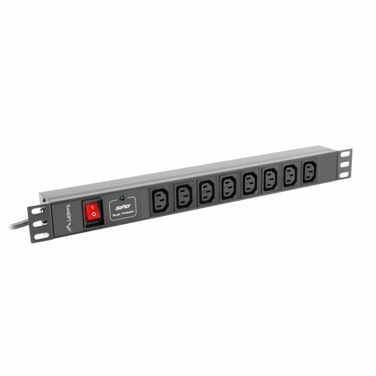 Schuko 19″ 8 Way Multi-socket Adapter with On / Off Switch Lanberg PDU-08I-0200-C20-BK (2 m) Schuko 19″ 8 Way Multi-socket Adapter with On / Off Switch Lanberg PDU-08I-0200-C20-BK (2 m)