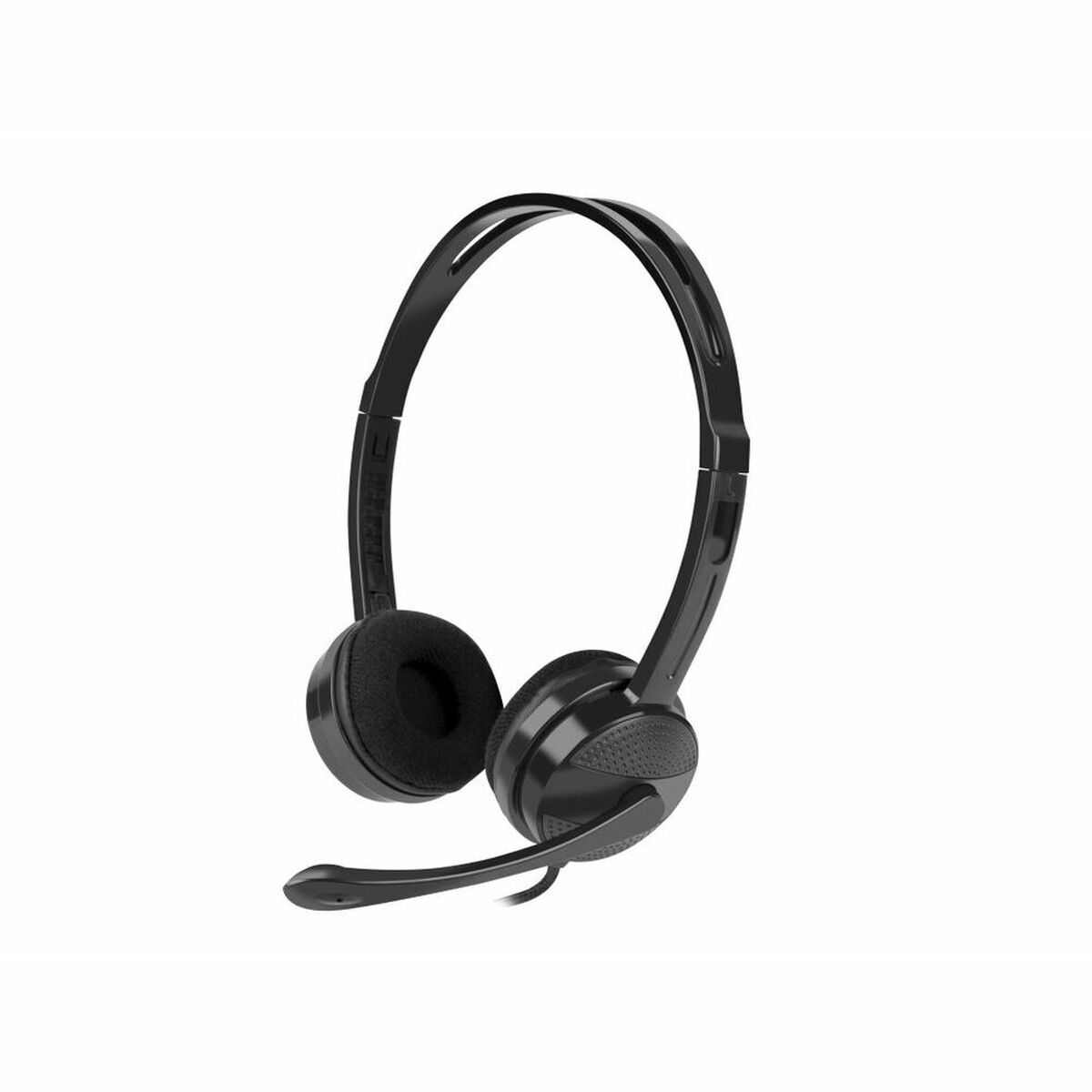 Headphones with Microphone Natec NSL-1665 Black Headphones with Microphone Natec NSL-1665 Black