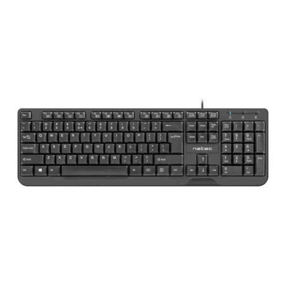 Keyboard Natec NKL-1720 Black Spanish Keyboard Natec NKL-1720 Black Spanish