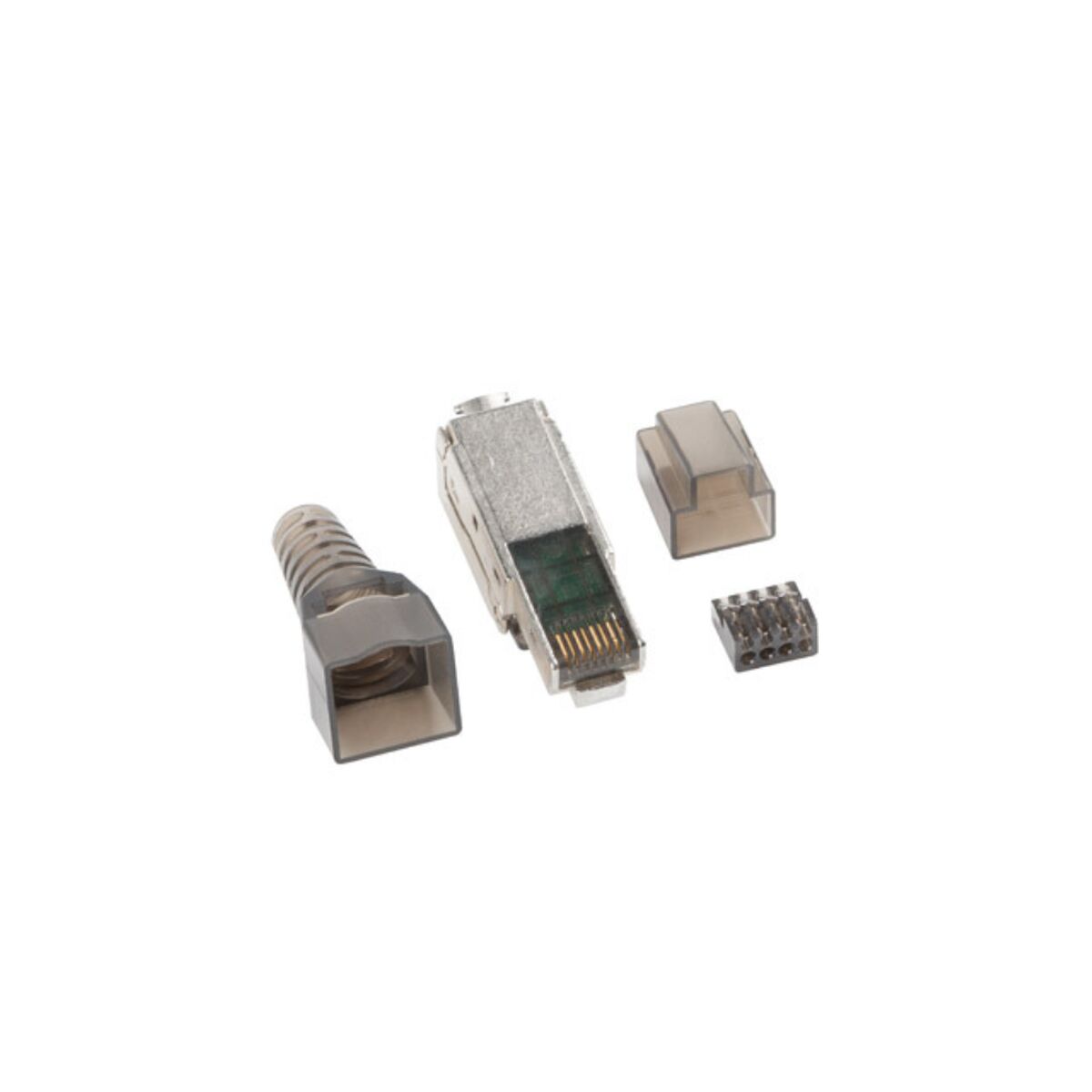 8P8C LAN CAT6 Connector Lanberg PLSA-6000TL 8P8C LAN CAT6 Connector Lanberg PLSA-6000TL