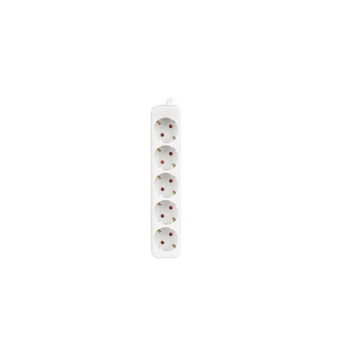 Power Strip – 5 Sockets Schuko Lanberg 2500 W 3 m White