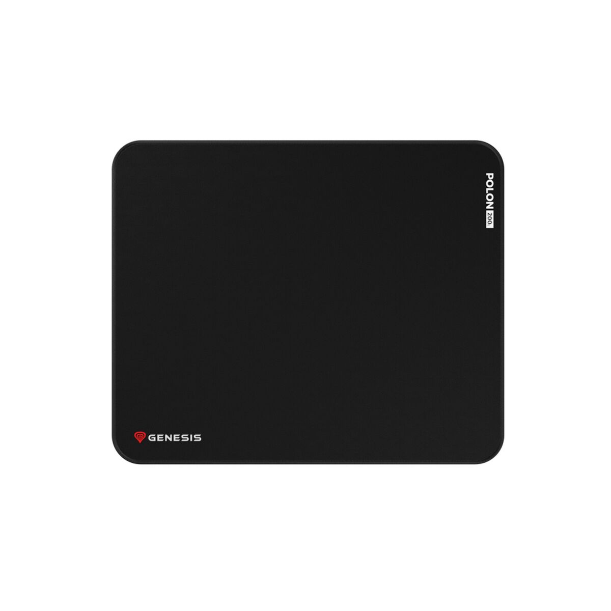 Mouse Mat Genesis POLON 200 L Black Mouse Mat Genesis POLON 200 L Black