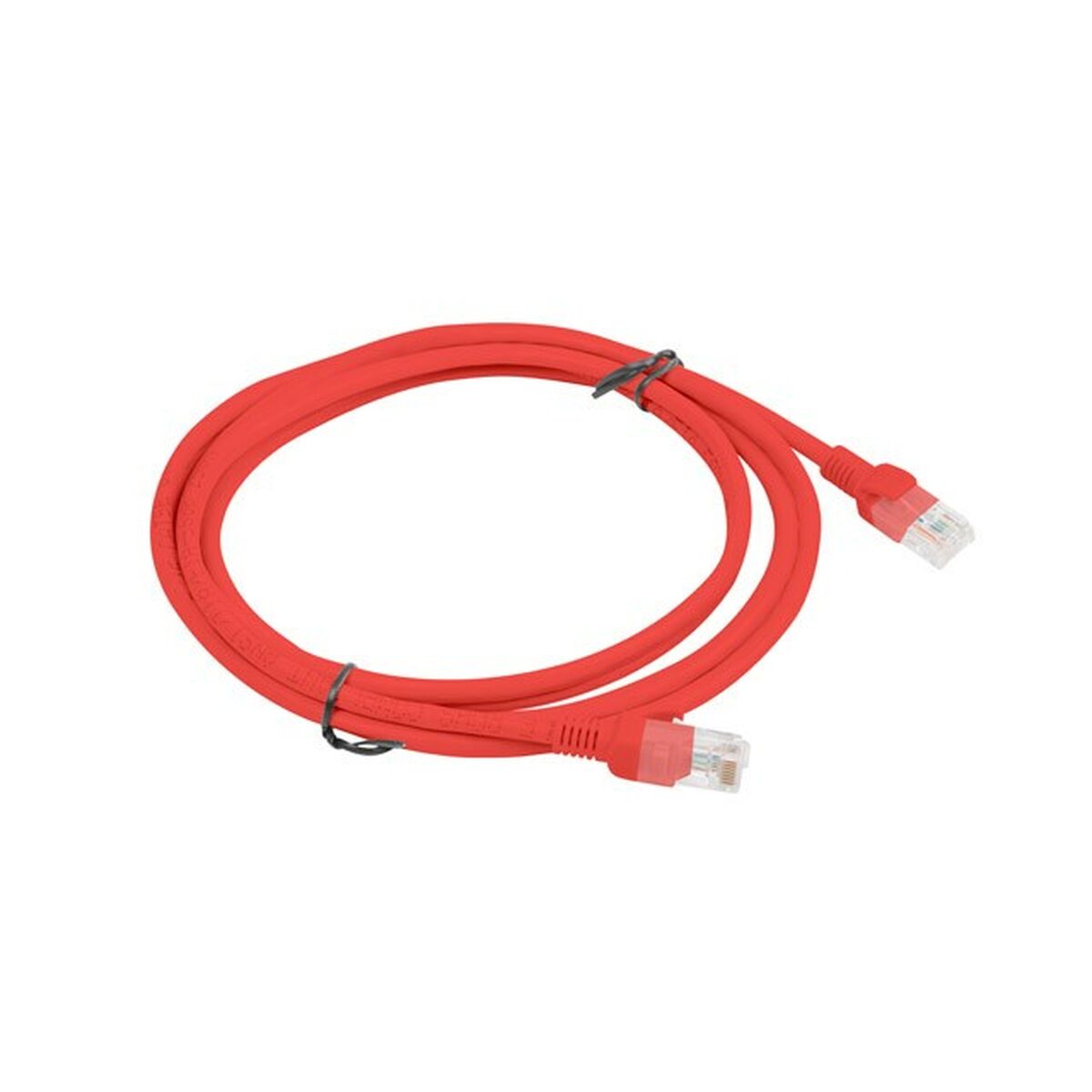 UTP Category 6 Rigid Network Cable Lanberg PCU6-20CC-0200-R Red 2 m