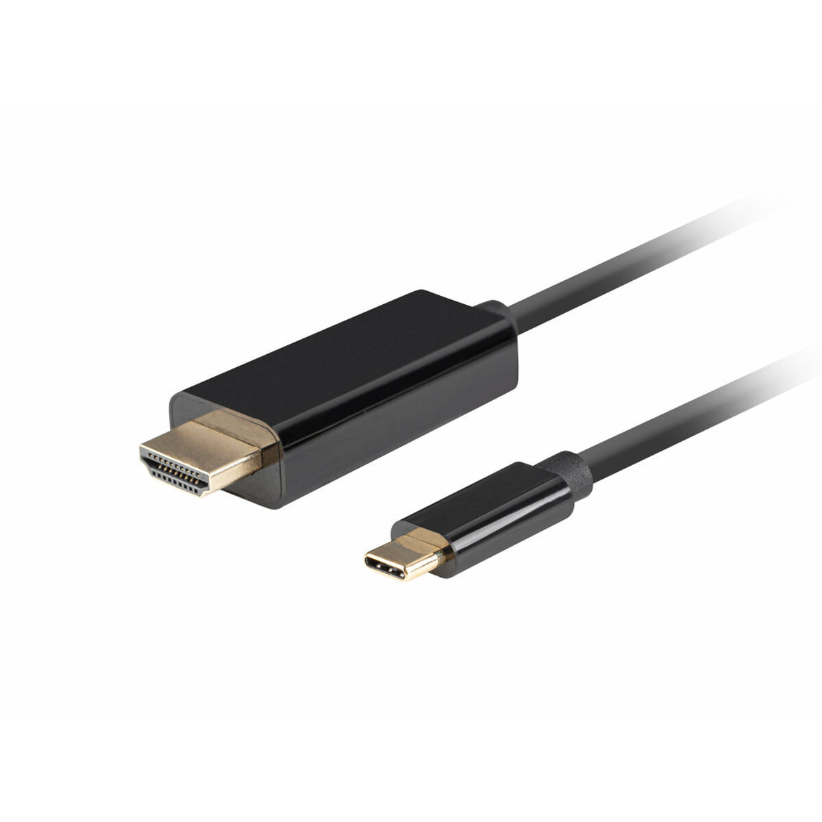 USB-C to HDMI Cable Lanberg CA-CMHD-10CU-0018-BK 1,8 m Black USB-C to HDMI Cable Lanberg CA-CMHD-10CU-0018-BK 1,8 m Black