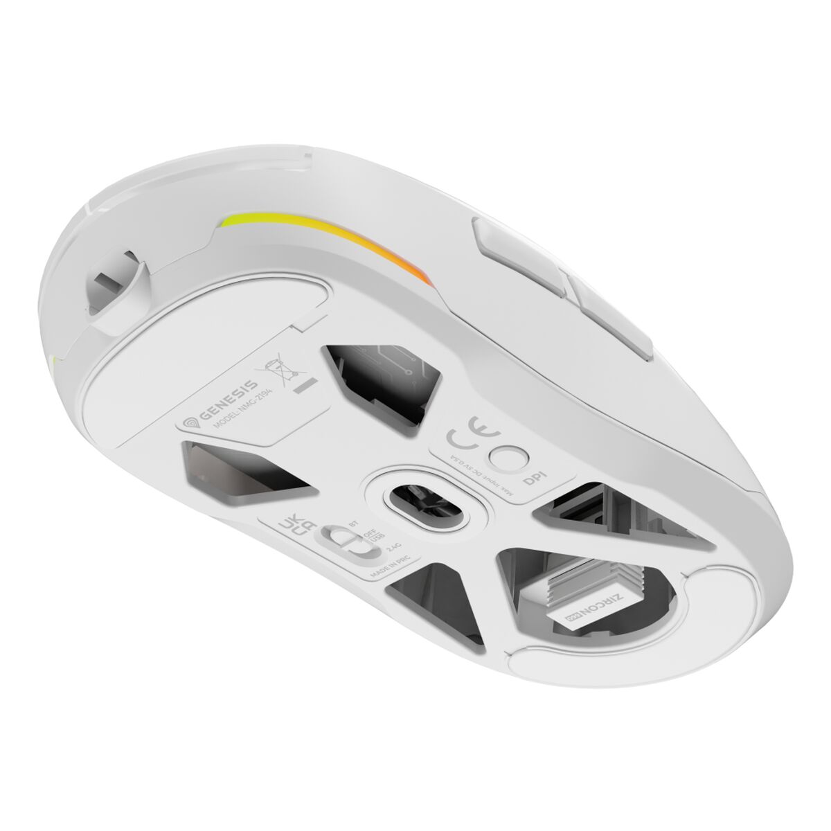 Wireless Bluetooth Mouse Genesis NMG-2194 White