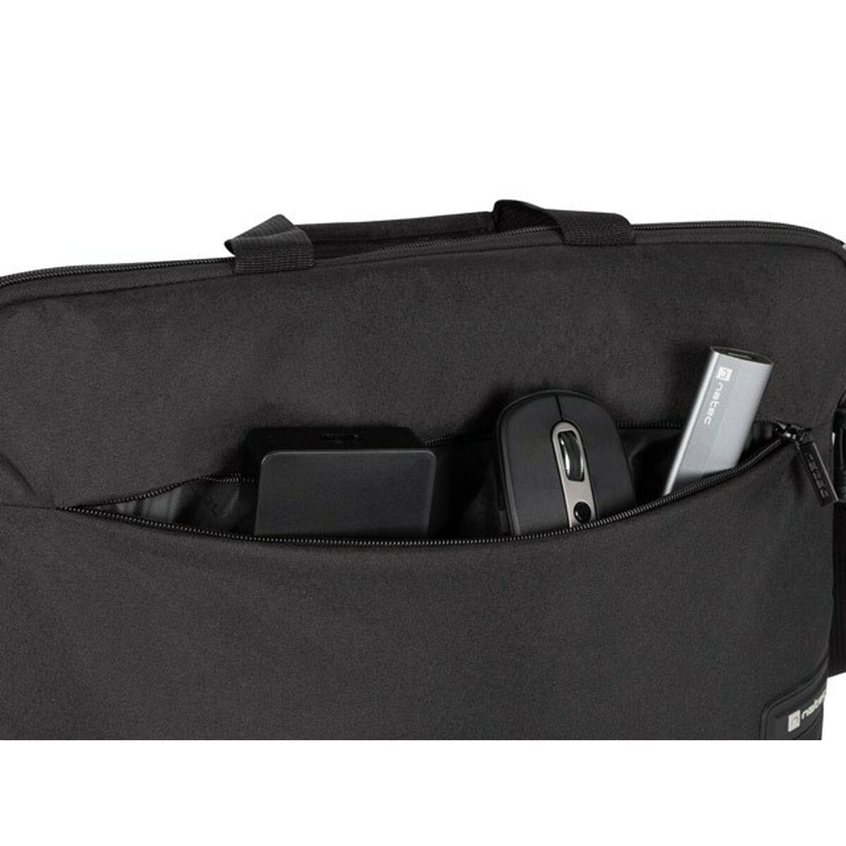 Laptop Case Natec NTO-2055 Black Grey 15,6”