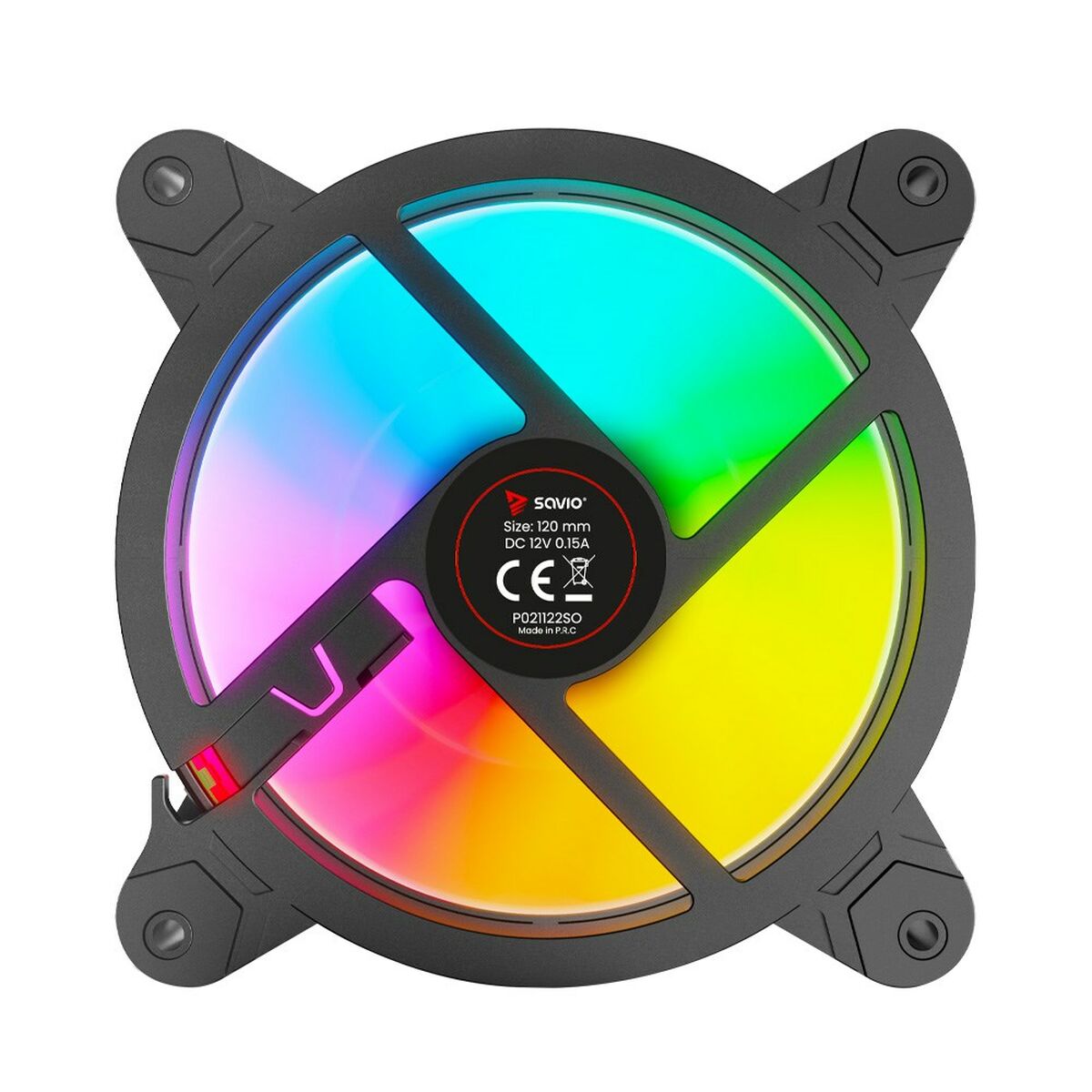 Box Ventilator Savio FAN-01 ARGB  12 cm