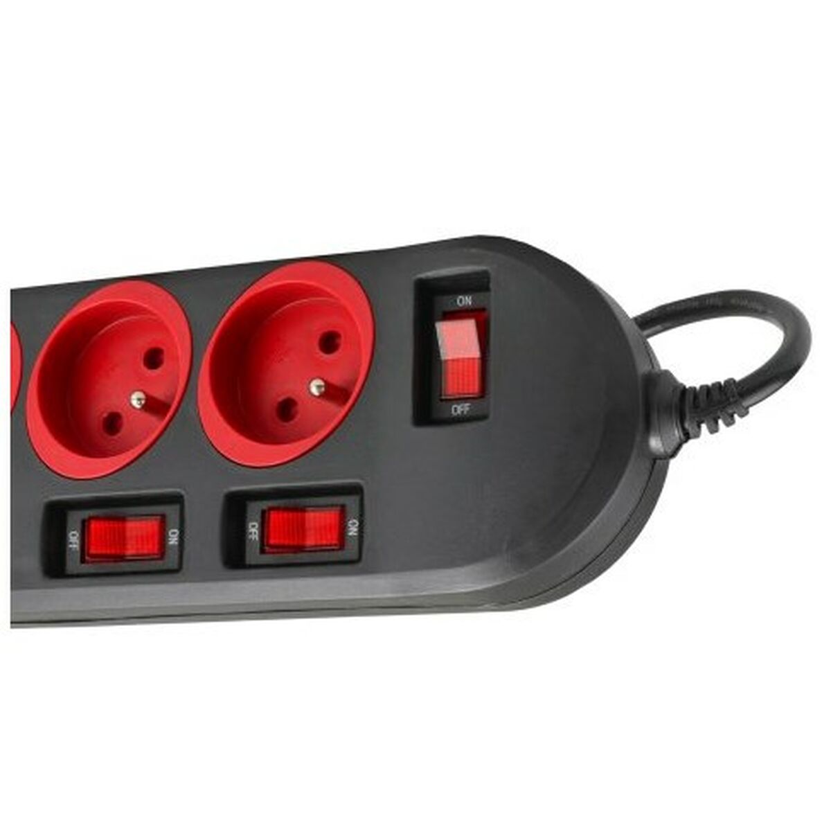 Power Socket – 5 sockets with Switch MacLean MCE204 (1,5 m)