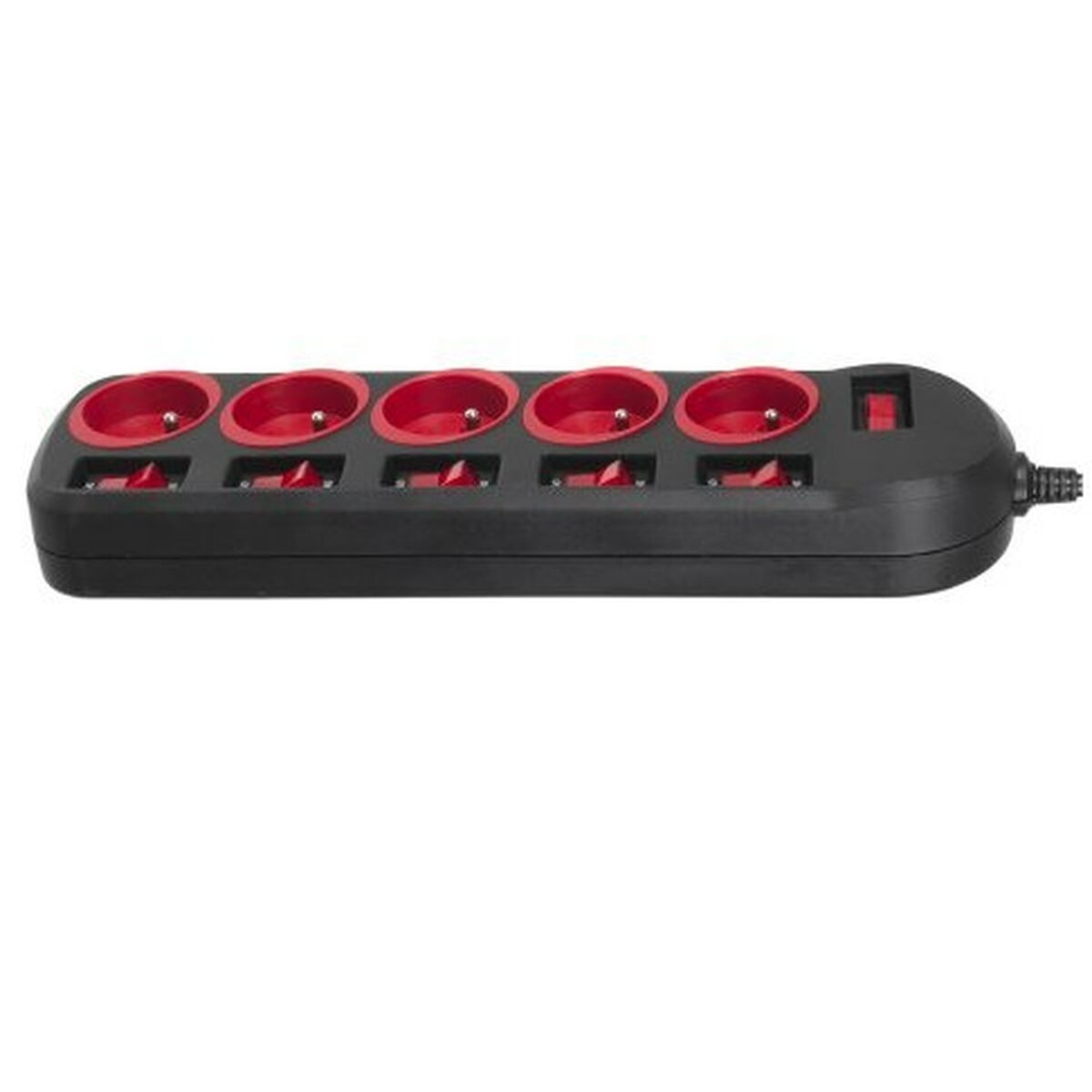 Power Socket – 5 sockets with Switch MacLean MCE204 (1,5 m)