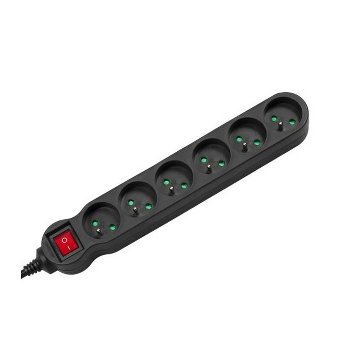 Power Socket – 6 Sockets with Switch MacLean MCE225 2300 W (1,5 m)