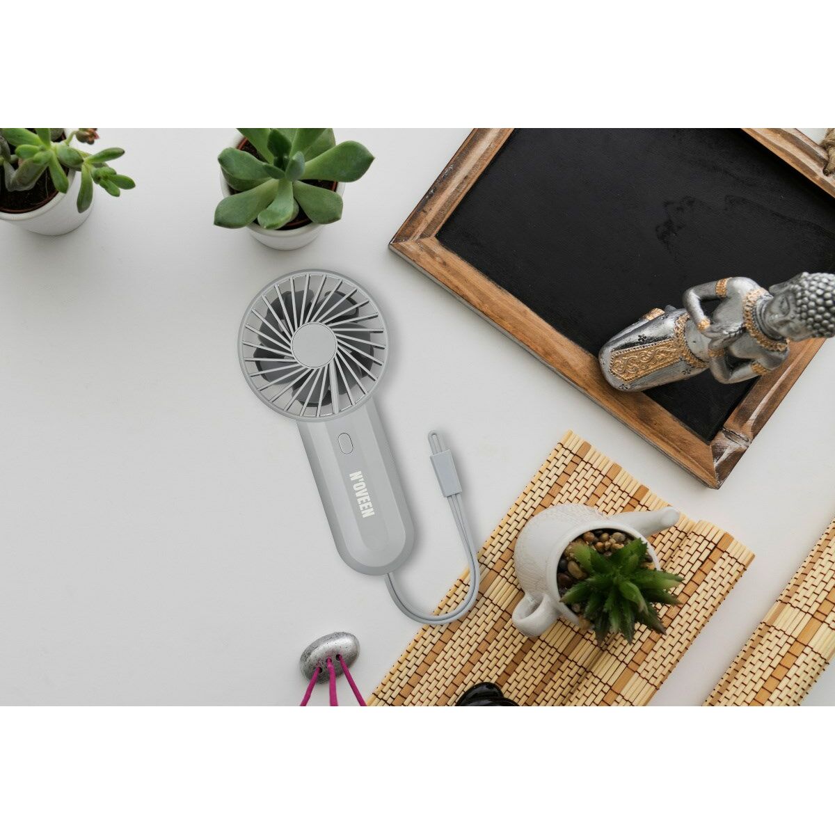 USB Ventilator N’oveen F220 Grey 5 W