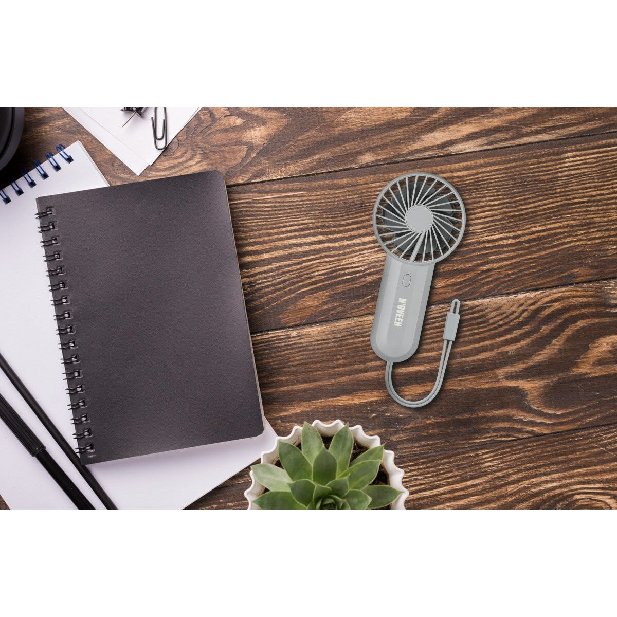 USB Ventilator N’oveen F220 Grey 5 W