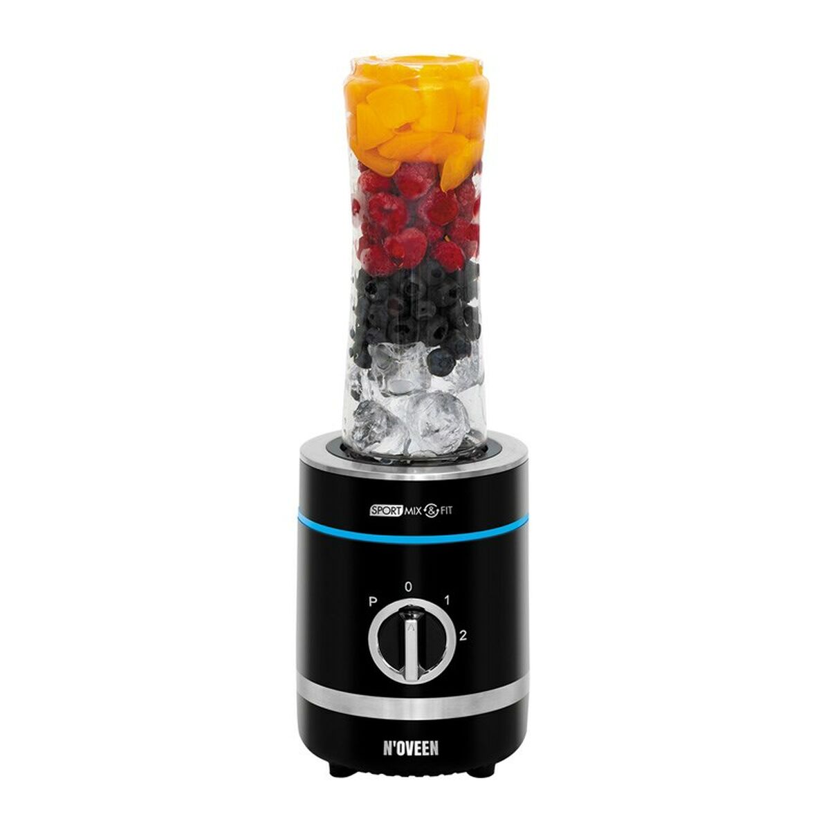 Cup Blender N’oveen SB1000 Black 300 W 600 ml