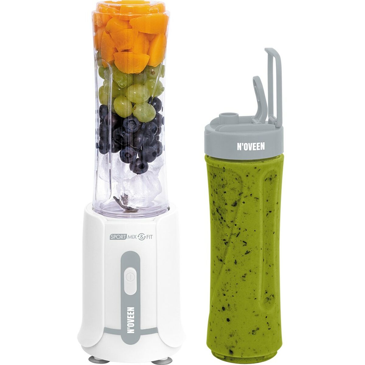 Cup Blender N’oveen SB230 Grey 300 W 600 ml