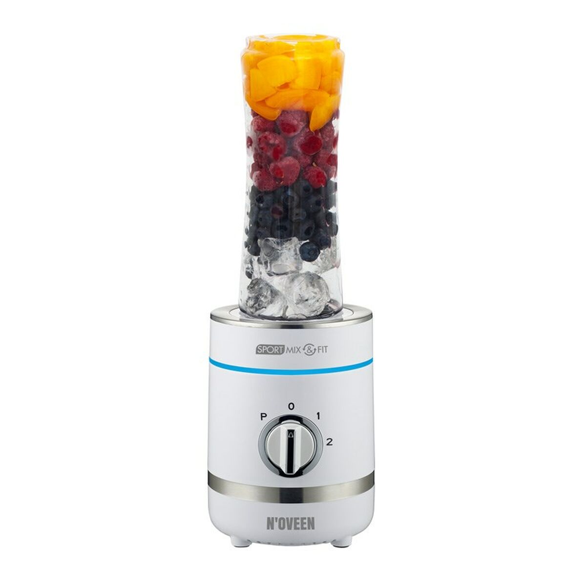 Cup Blender N’oveen SB1100 White 300 W 600 ml