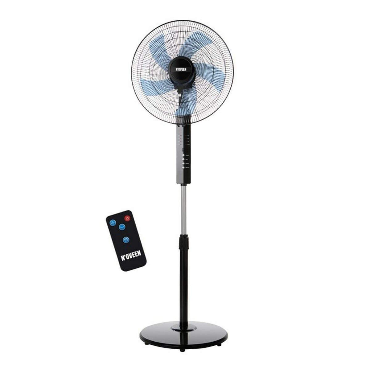 Freestanding Fan N’oveen F455 Black 55 W
