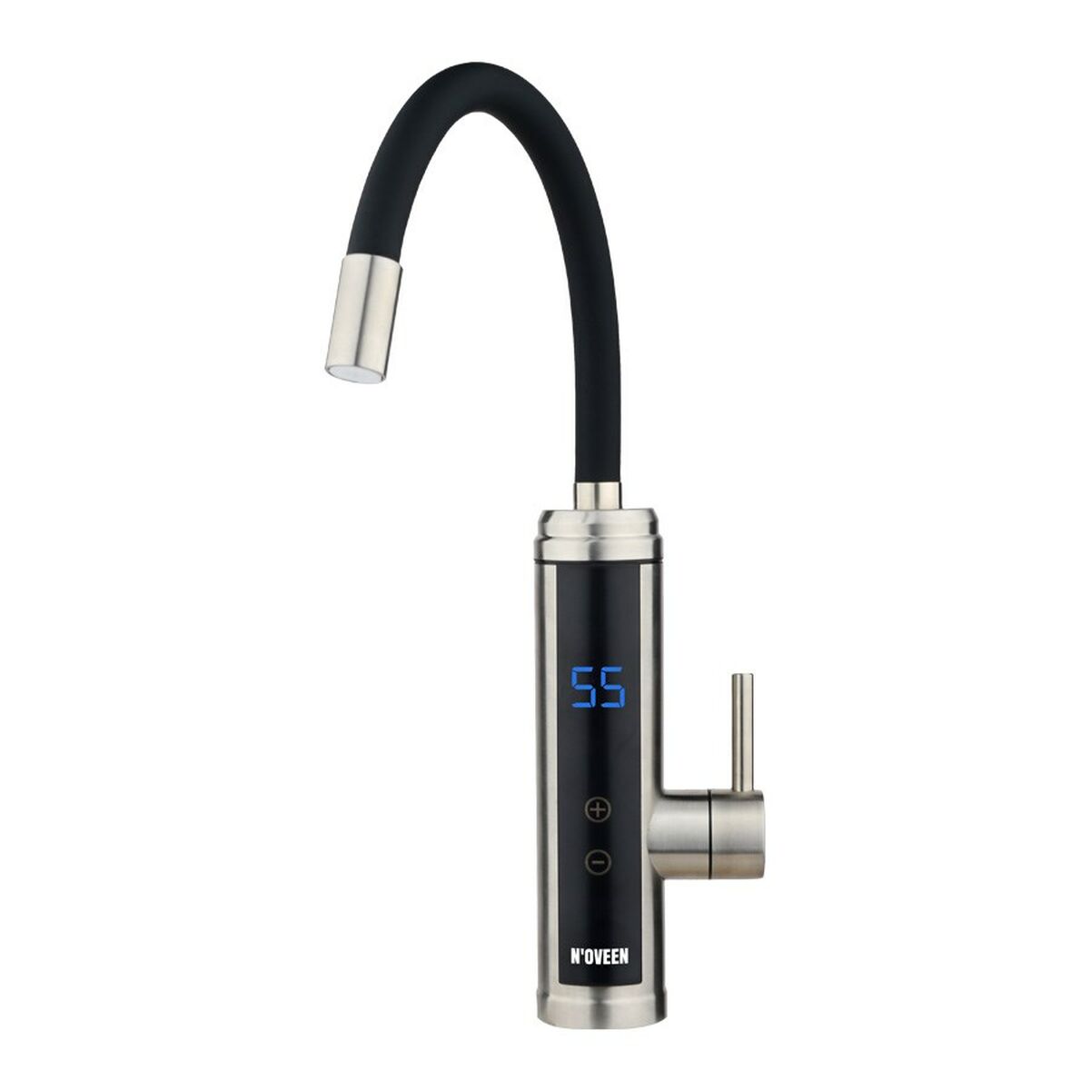 Kettle N’oveen PODGRZEWACZ IWH955 Black Silver Stainless steel 3600 W 3000 W