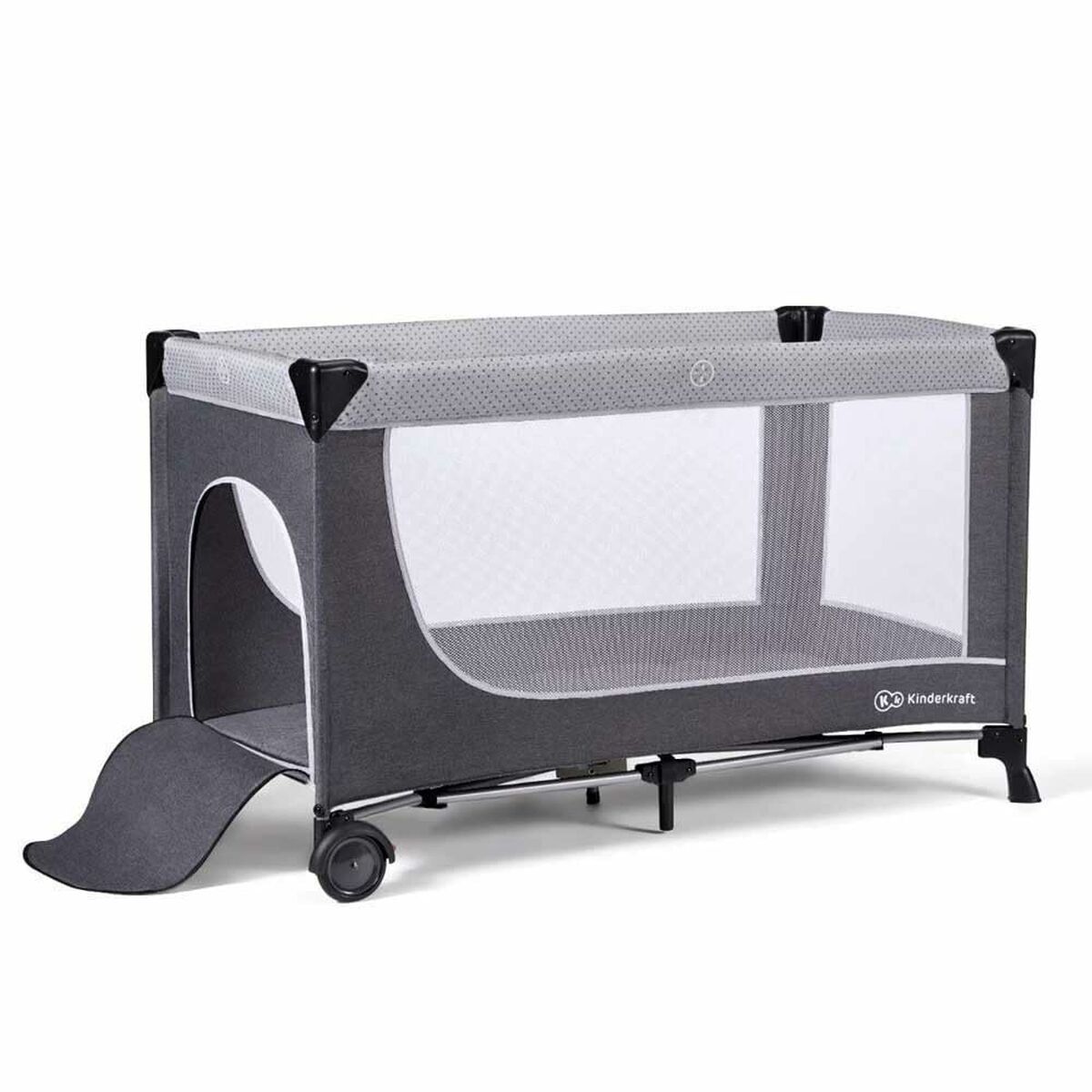 Baby Crib Kinderkraft KCLEOD00GRY0000