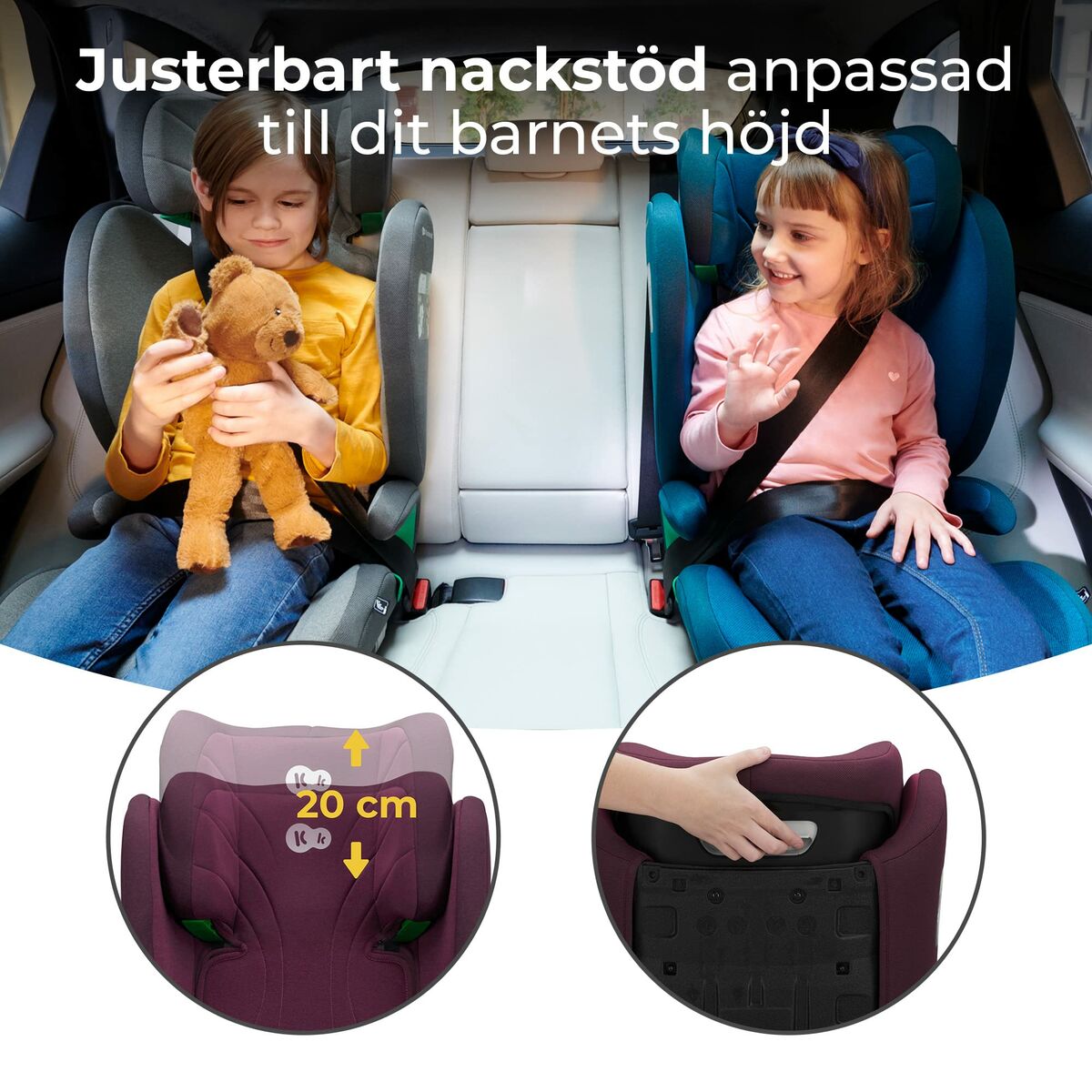Car Chair Kinderkraft KCJUFI20RED0000 Purple