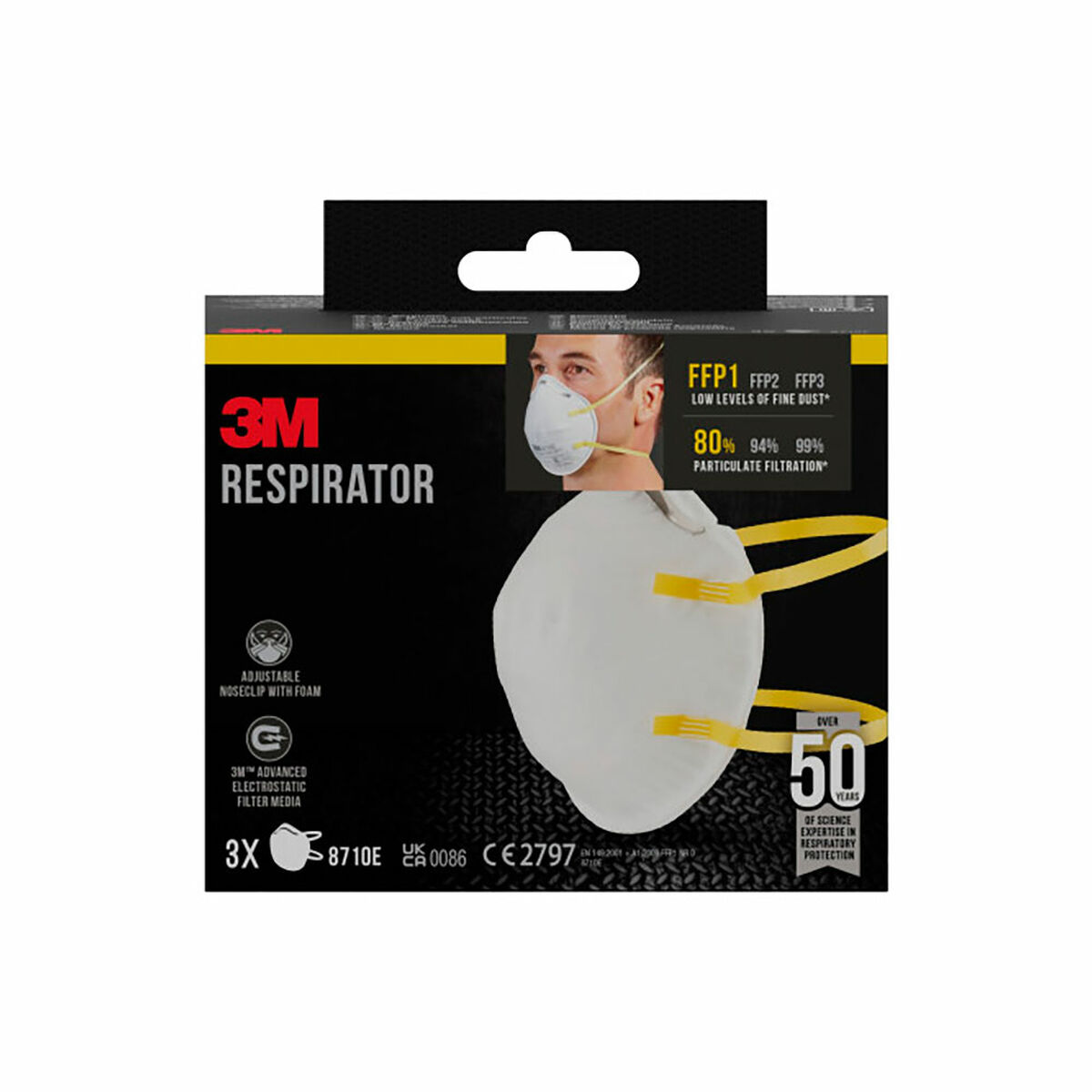 Mask 3M ffp1 8710e (3 Units)