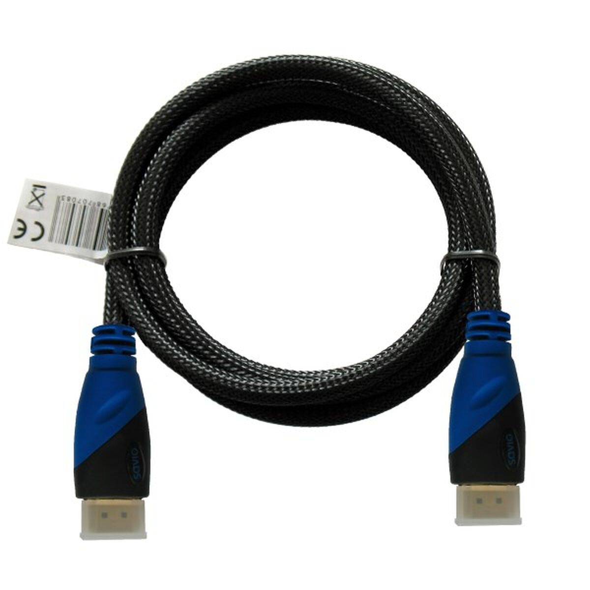 HDMI Cable Savio CL-02 Blue Black 1,5 m