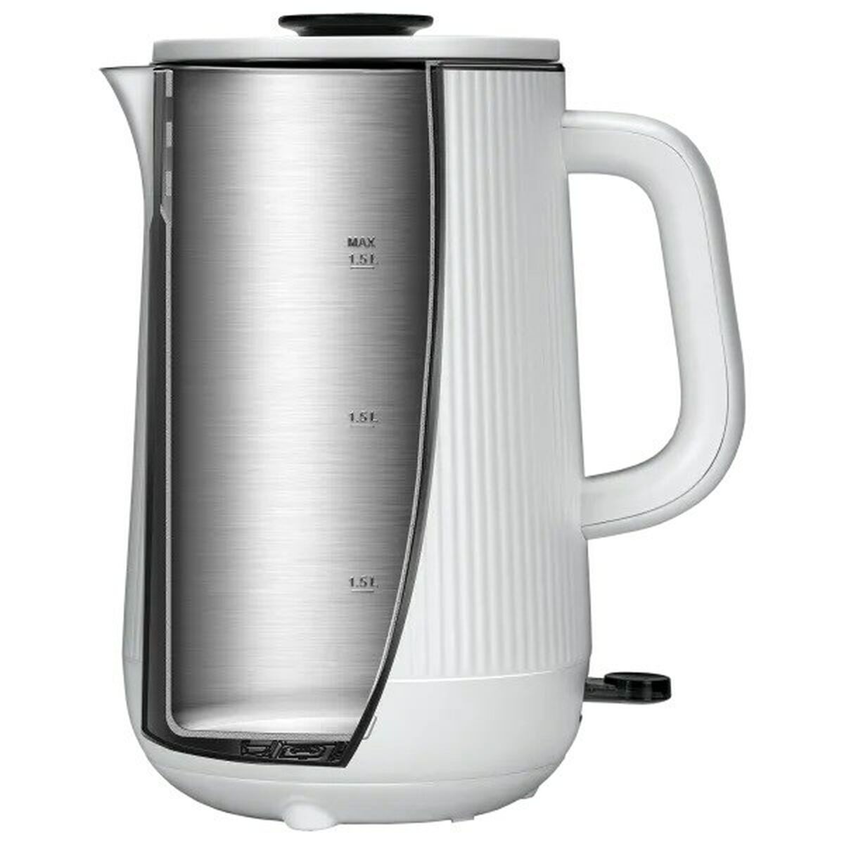 Kettle Mpm MCZ-115 White Stainless steel Plastic 1800 W 1,5 L