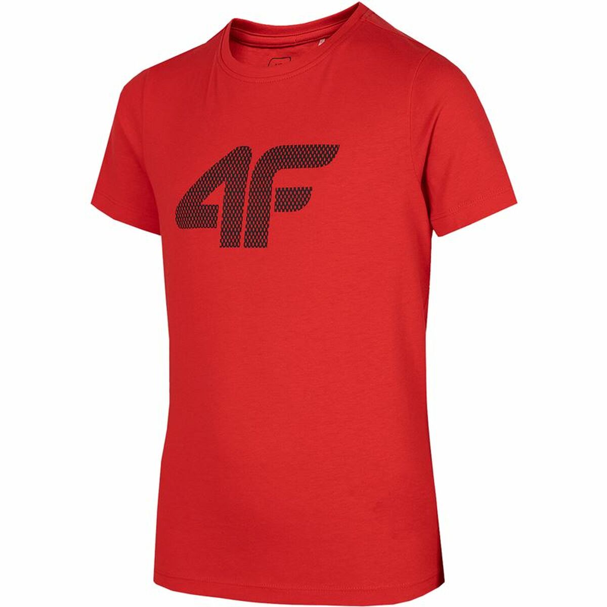 Child’s Short Sleeve T-Shirt 4F Melange Red Child’s Short Sleeve T-Shirt 4F Melange Red