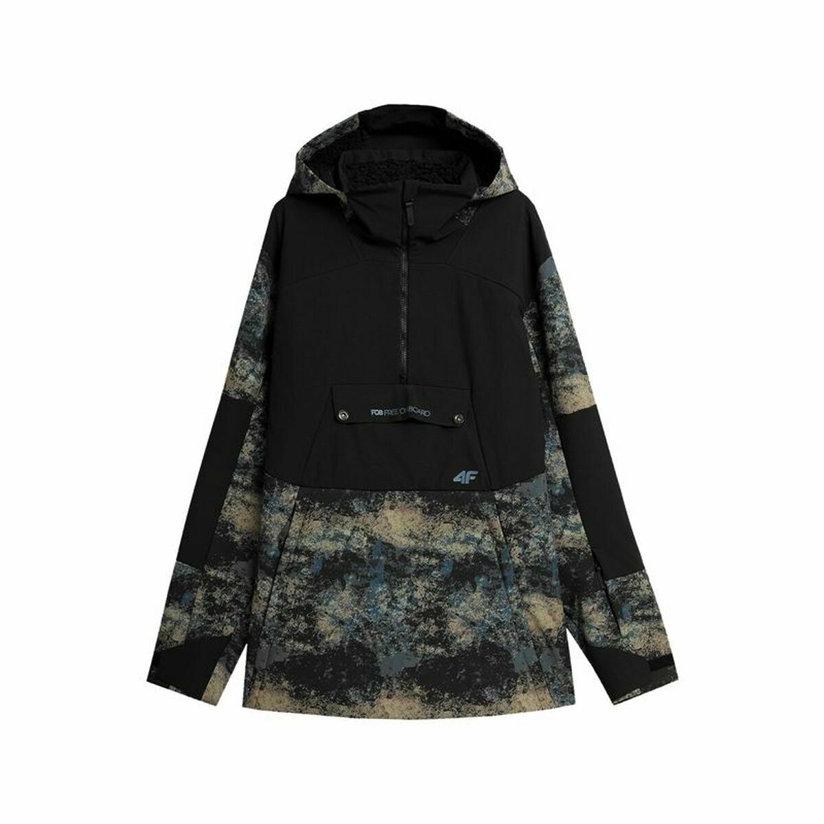 Men’s Sports Jacket 4F Membrane Black