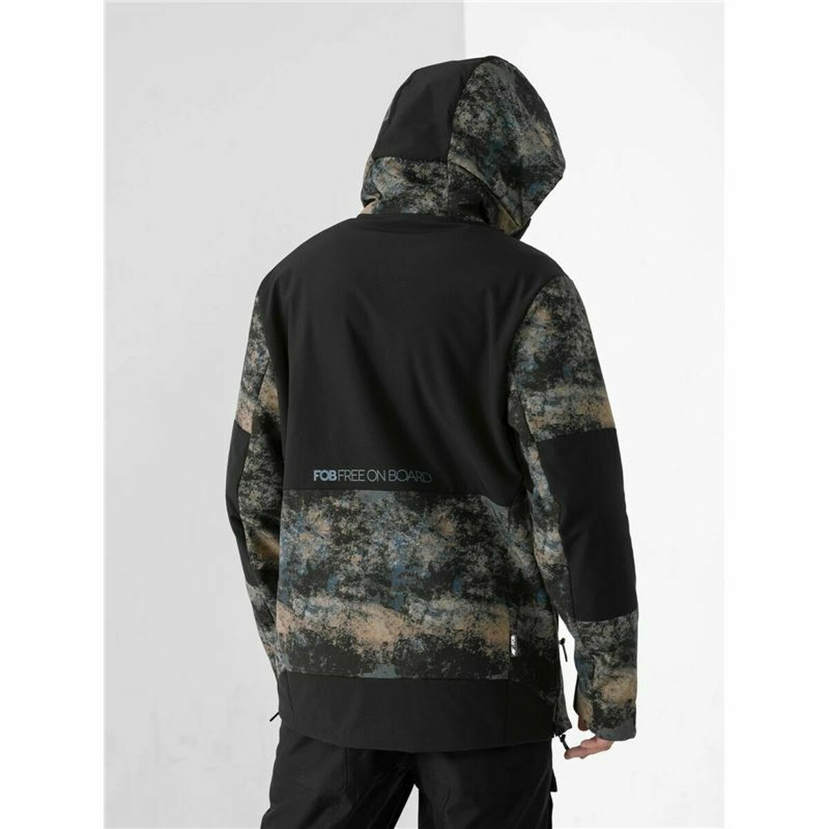 Men’s Sports Jacket 4F Membrane Black