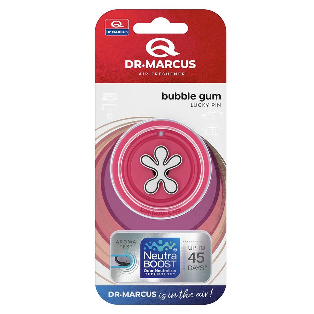 Car Air Freshener Dr Marcus Lucky Pin Chewing gum Plastic Fragrance Car Air Freshener Dr Marcus Lucky Pin Chewing gum Plastic Fragrance
