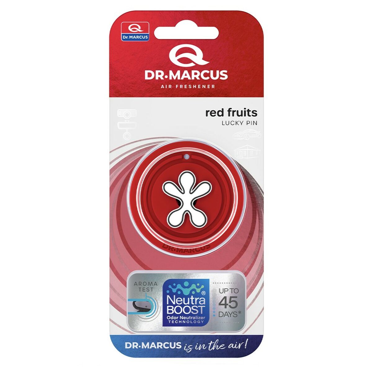 Car Air Freshener Dr Marcus Lucky Pin Red fruits Plastic Car Air Freshener Dr Marcus Lucky Pin Red fruits Plastic