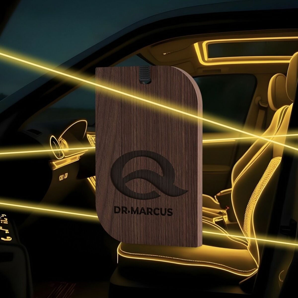 Car Air Freshener Dr Marcus Classic Mystic Allure Wood Pendant