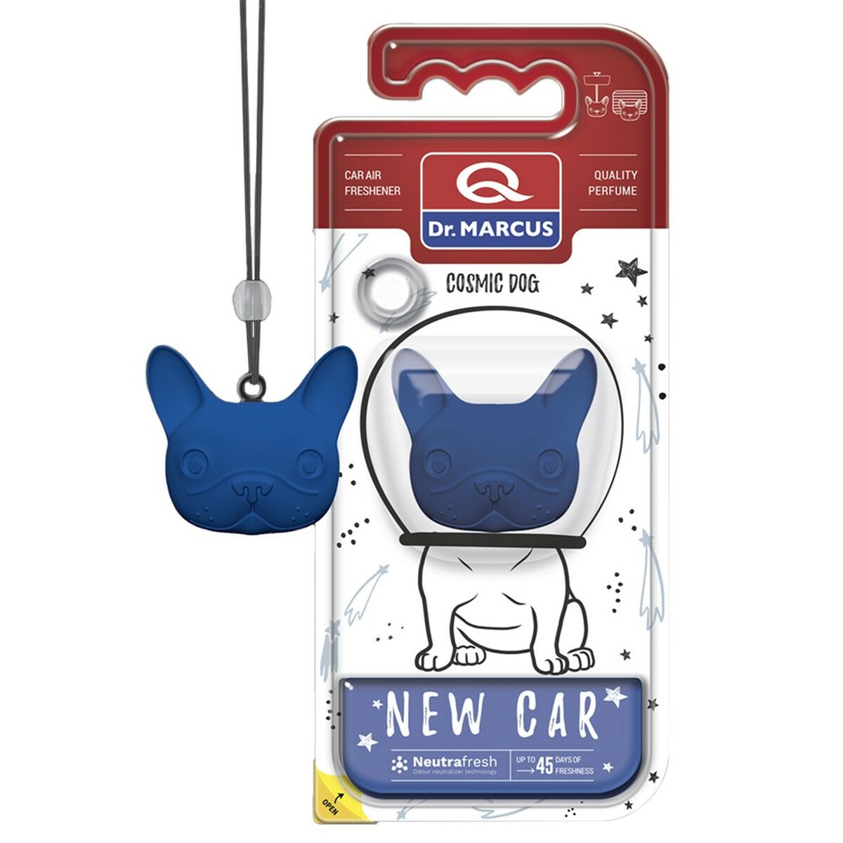 Car Air Freshener Dr Marcus COSMIC DOG NEW CAR New Car Plastic Car Air Freshener Dr Marcus COSMIC DOG NEW CAR New Car Plastic