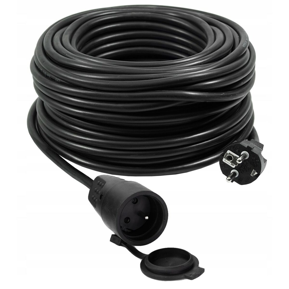 Power Cord Vertex PZO50M Black 50 m
