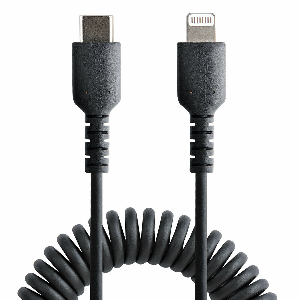 USB to Lightning Cable Startech RUSB2CLT50CMBC 50 cm Black USB to Lightning Cable Startech RUSB2CLT50CMBC 50 cm Black