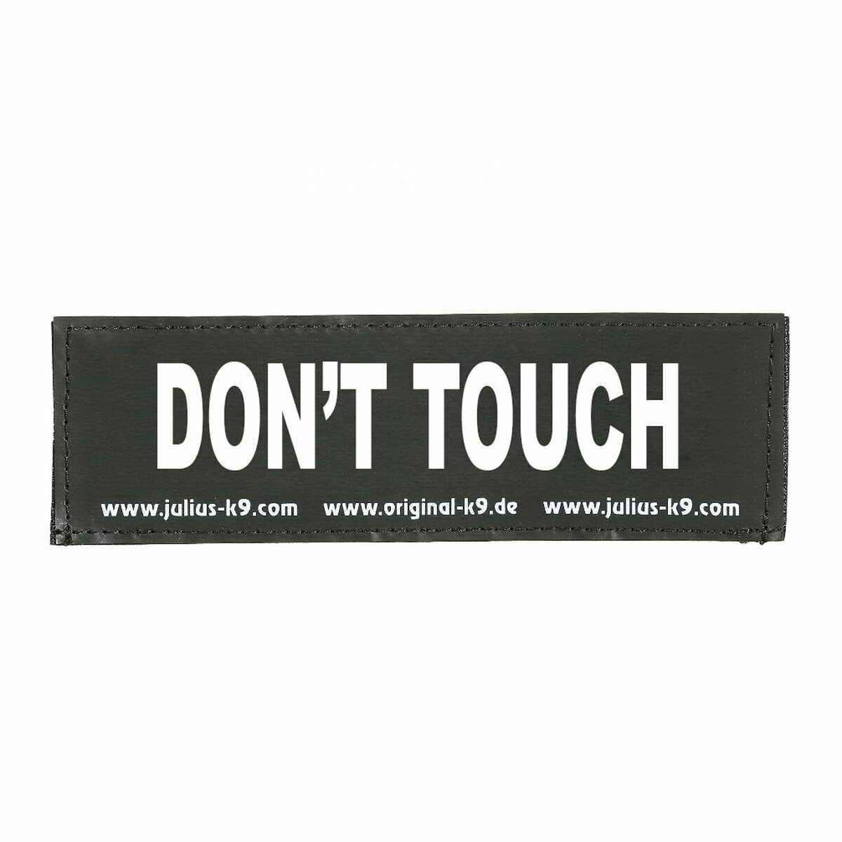 Harness tags Julius K9 DON’T TOUCH S White Black (2 Units)