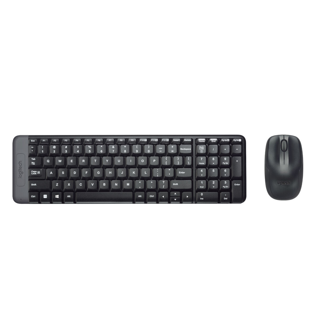 Keyboard and Mouse Logitech 920-003721 Black Italian QWERTY Keyboard and Mouse Logitech 920-003721 Black Italian QWERTY